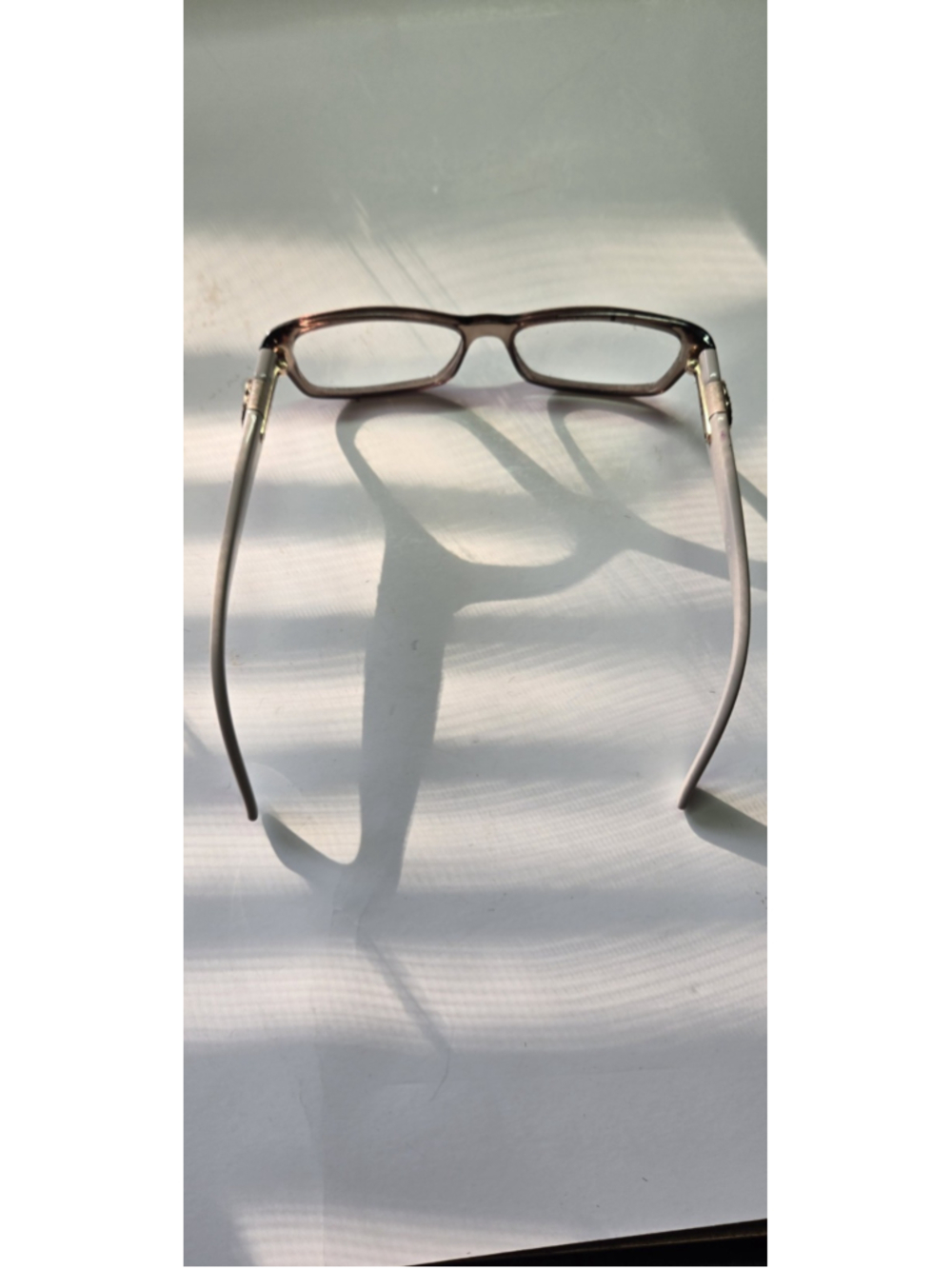Gucci GG 3773/U Q7O Translucent Brown Beige Eyeglasses Frames Made In Italy - Picture 7 of 12